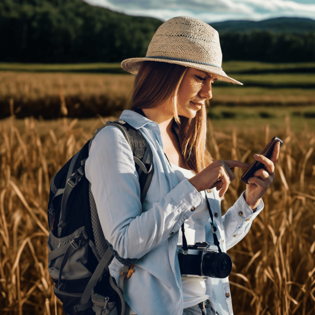 turista rural digitalizado